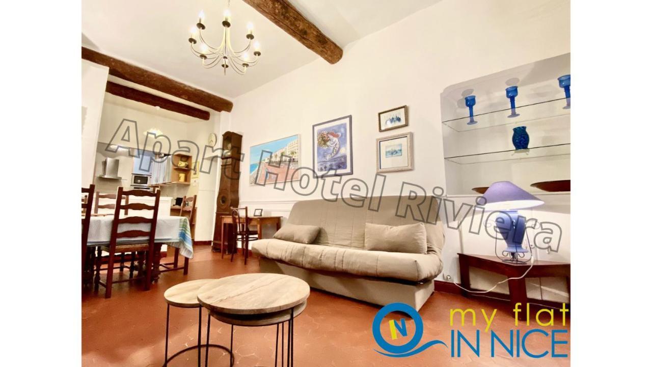 Aparthotel Riviera - Barillerie 3 - Vieille Ville 50M De La Plage- 4 Pieces - Ac นีซ ภายนอก รูปภาพ